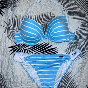 Womens push up bikini swimsuit 36 C- medium bottoms